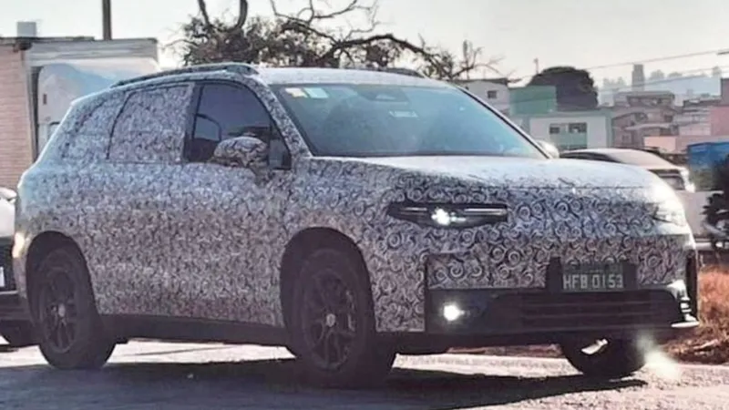Leapmotor C10: SUV elétrico que virá ao Brasil já roda em testes por aqui