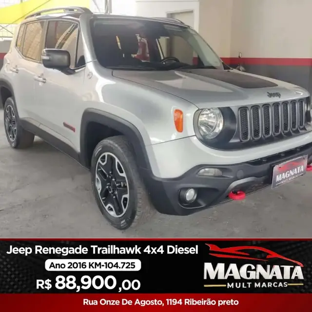 Carro Jeep Renegade 2016 Trailhawk 2.0 TDI 4x4 (Aut)