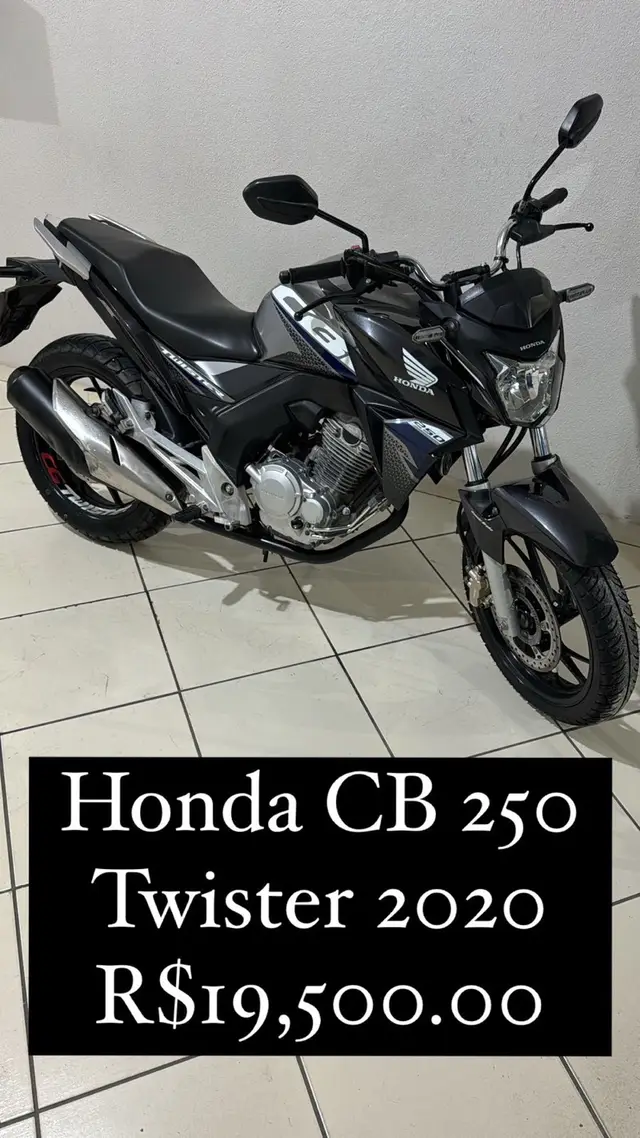 Carro Honda CB 250F Twister 2020 (CBS)