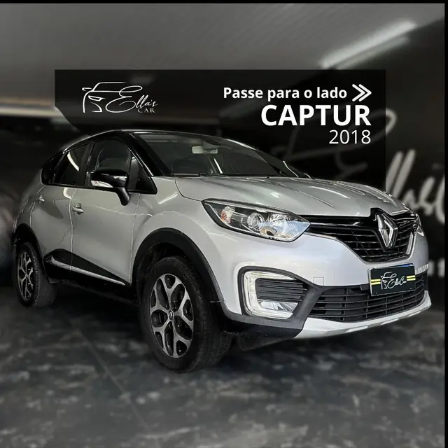 Carro Renault Captur 2018 Intense 1.6 16v SCe CVT (Flex)