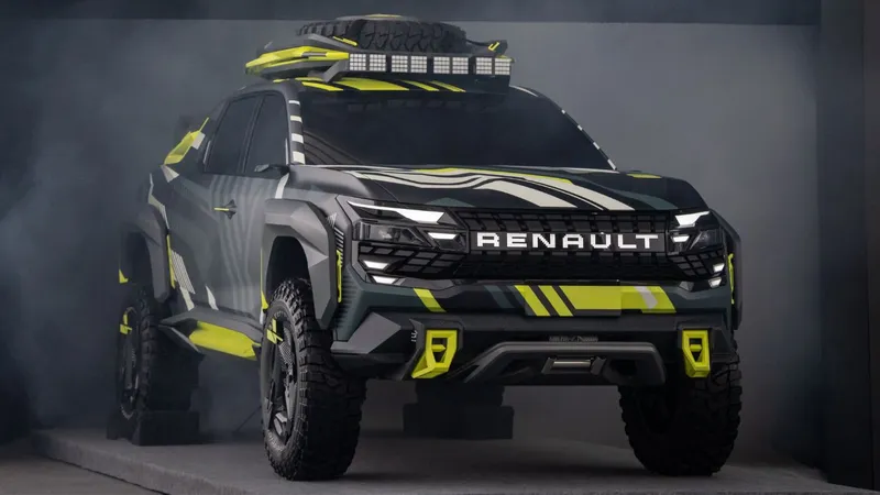 Picape sucessora da Renault Oroch com base do Kardian já tem data para estrear