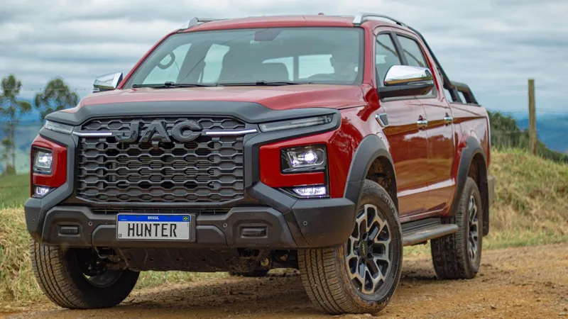 JAC Hunter custa R$ 289.990 e leva mais peso que Toyota Hilux e VW Amarok