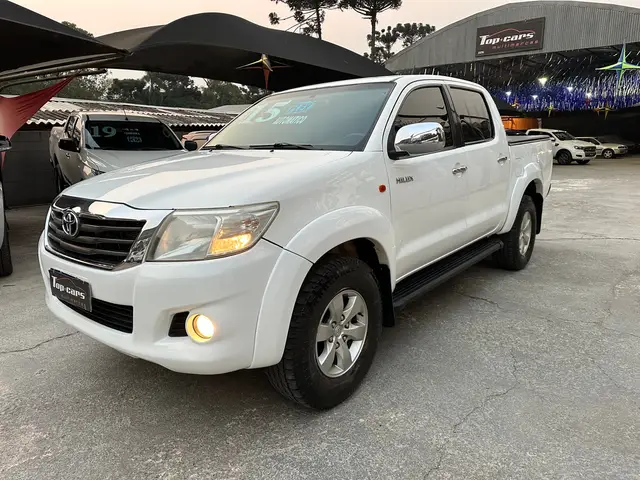 Carro Toyota Hilux Cabine Dupla 2015 Hilux 2.7 SR CD 4x2 (Flex) (Aut)