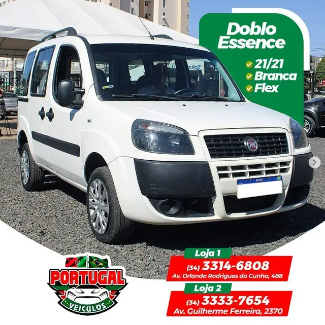 Carro Fiat Doblò 2021 Essence 1.8 16V (Flex)