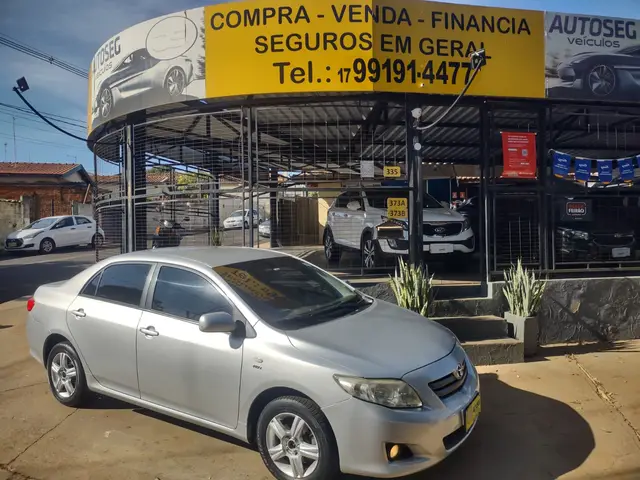 Carro Toyota Corolla 2009 Sedan XLi 1.6 16V (aut)
