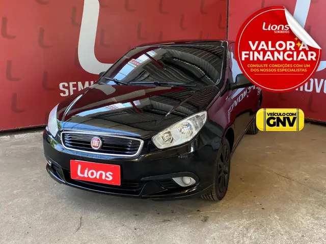 Carro Fiat Grand Siena 2019 ev Attractive 1.0 (Flex)