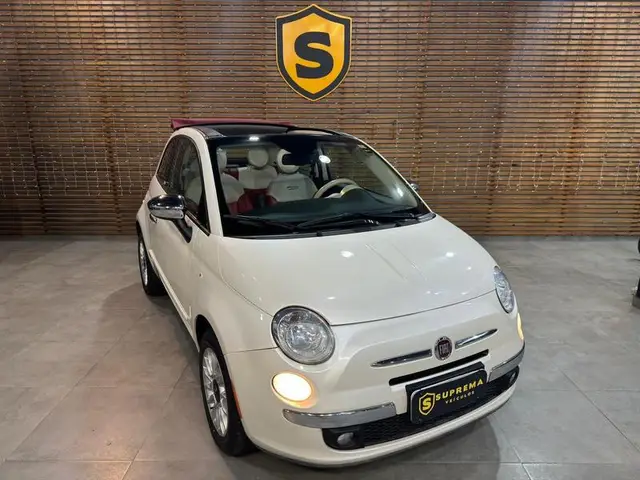 Carro Fiat 500 2014 Cabrio 1.4 Multiair (Aut)
