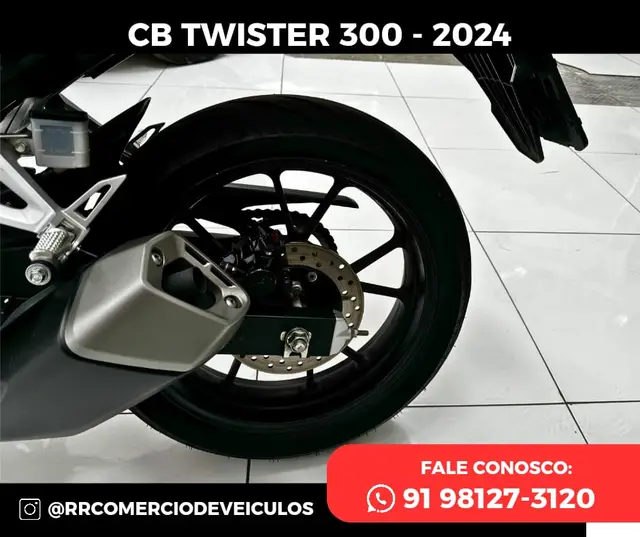 Moto Honda CB 300F Twister 2024 (CBS)