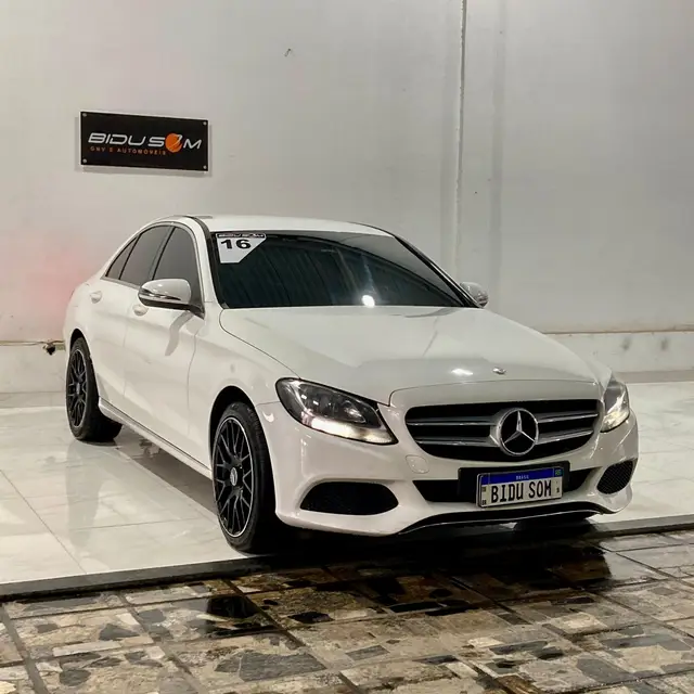 Carro Mercedes-Benz Classe C 2016 C 180 1.6 FlexFuel