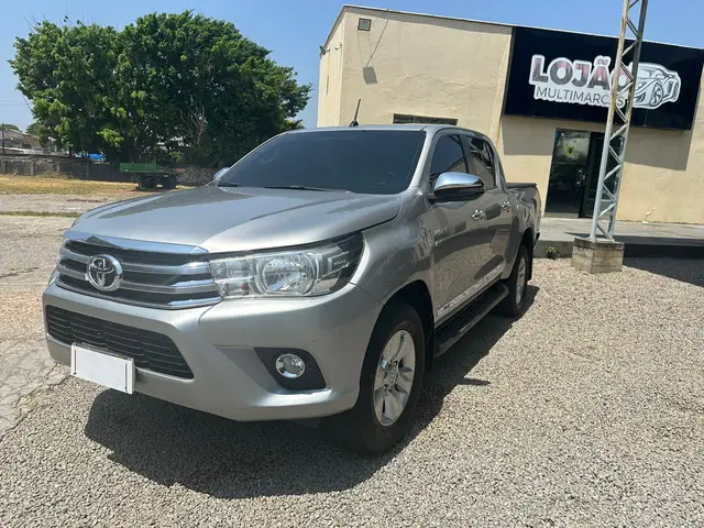 Carro Toyota Hilux Cabine Dupla 2018 Hilux 2.7 SRV CD 4x4 (Flex) (Aut)