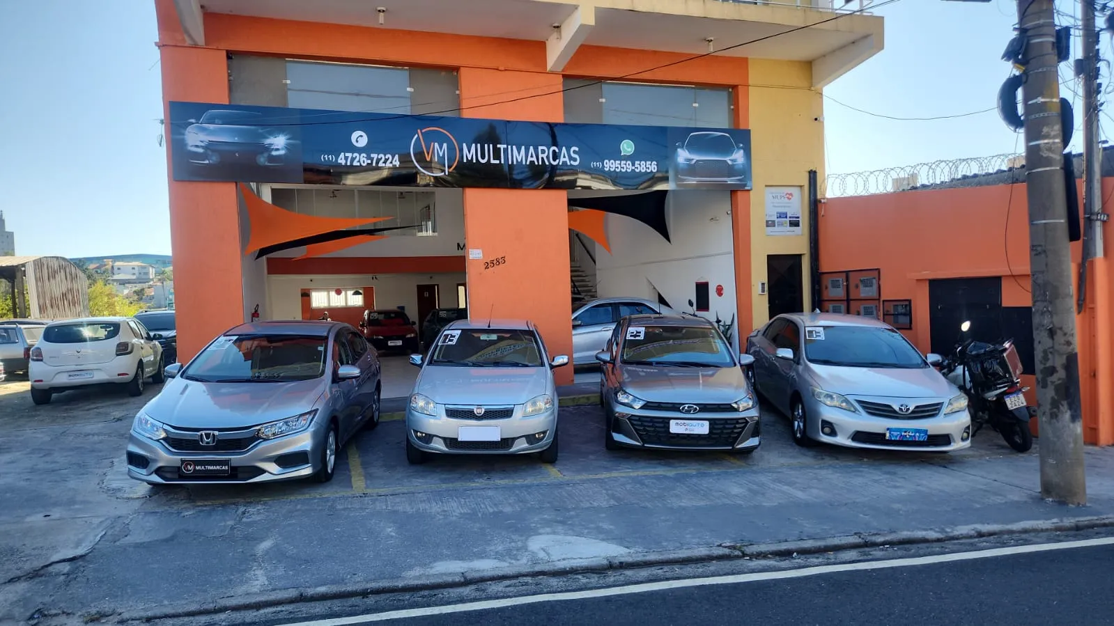 Fachada da loja Veículos à venda em VM Multimarcas - Mogi das Cruzes - SP | Mobiauto