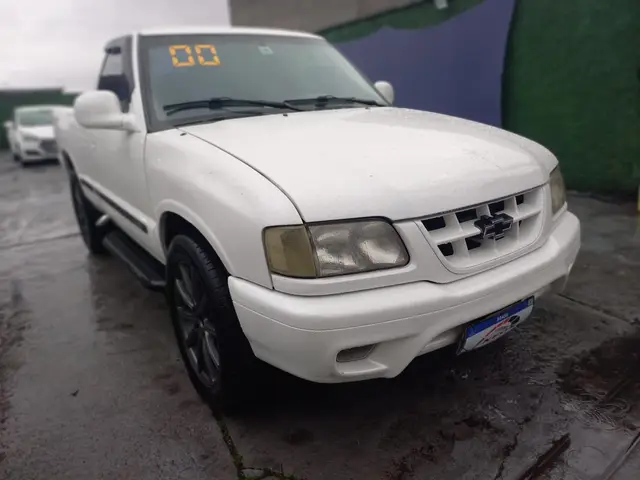 Carro Chevrolet S10 Cabine Simples 2000 S10 4x4 2.8  (nova série) (Cab Simples)