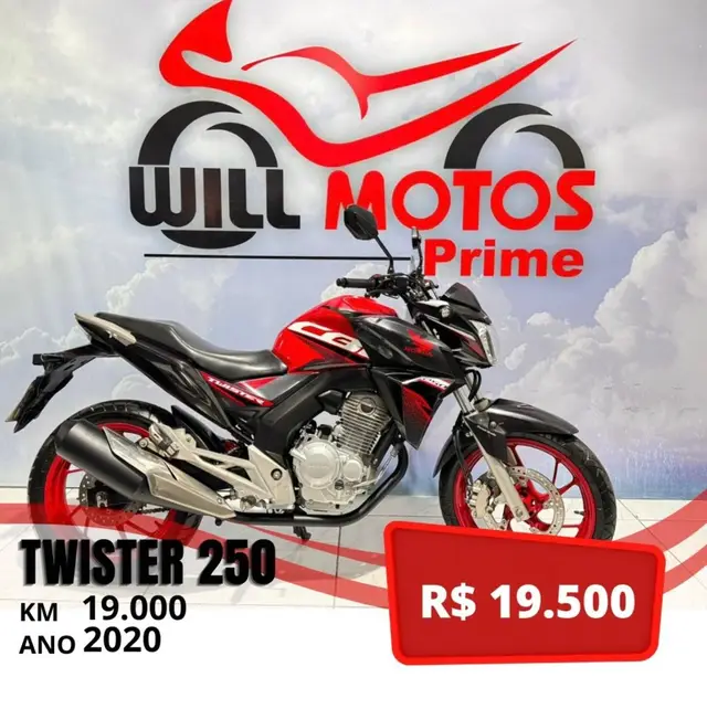 Carro Honda CB 250F Twister 2020 Standard