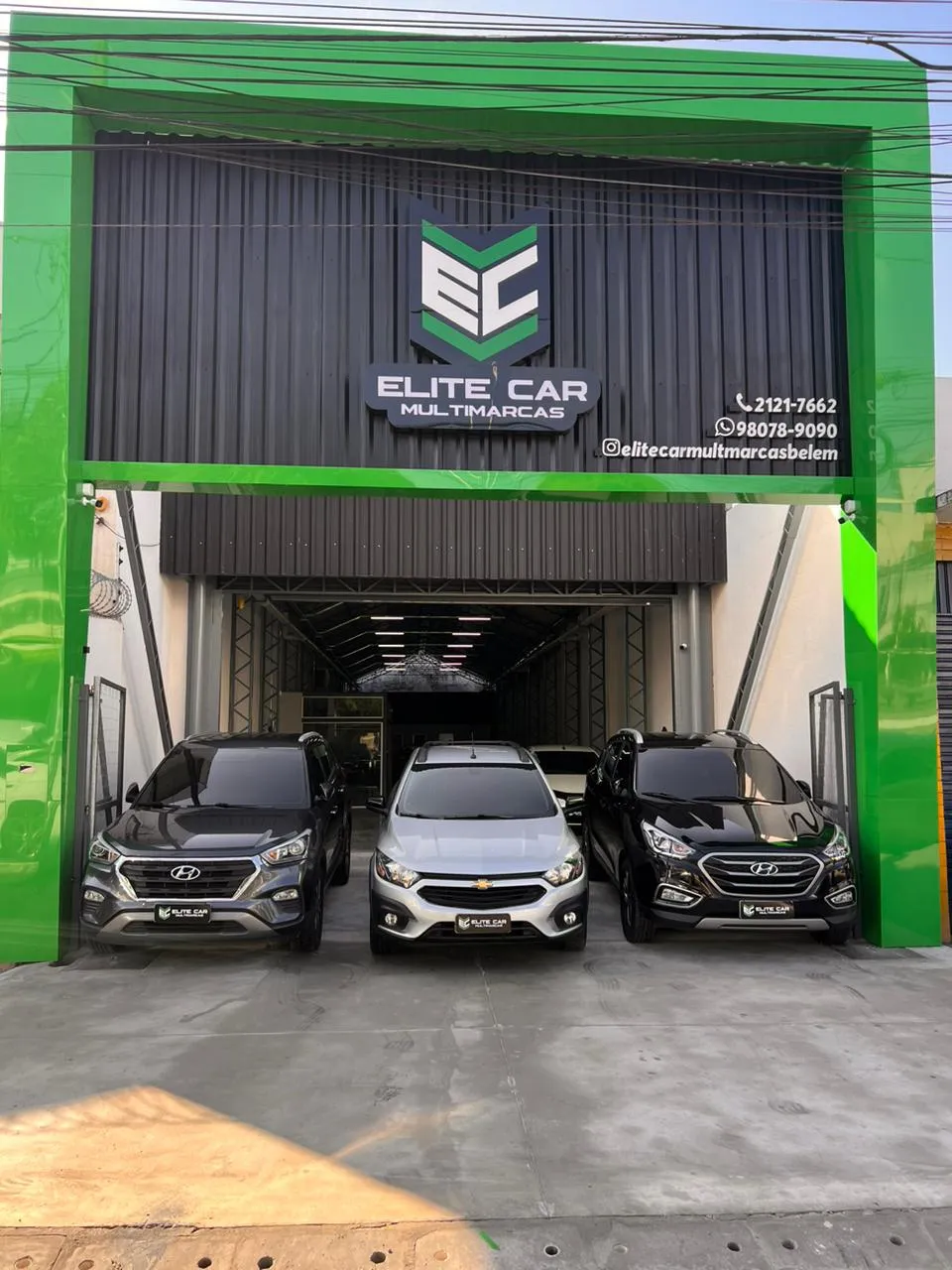 Fachada da loja Veículos à venda em Elite Car Multimarcas - Belém - PA | Mobiauto