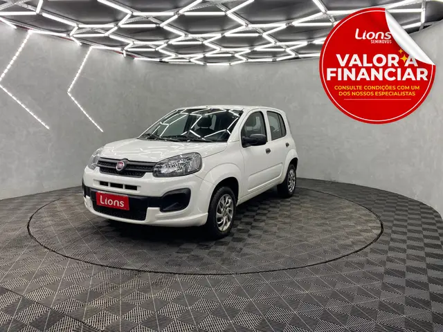 Carro Fiat Uno 2020 Attractive 1.0 8V (Flex) 4p