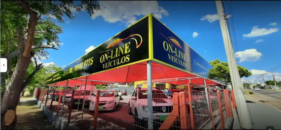 Fachada da loja On Line Veiculos - Dois Irmãos - RS