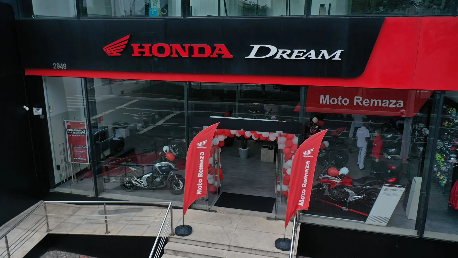 Fachada da loja MOTO REMAZA IBIRAPUERA  - São Paulo - SP
