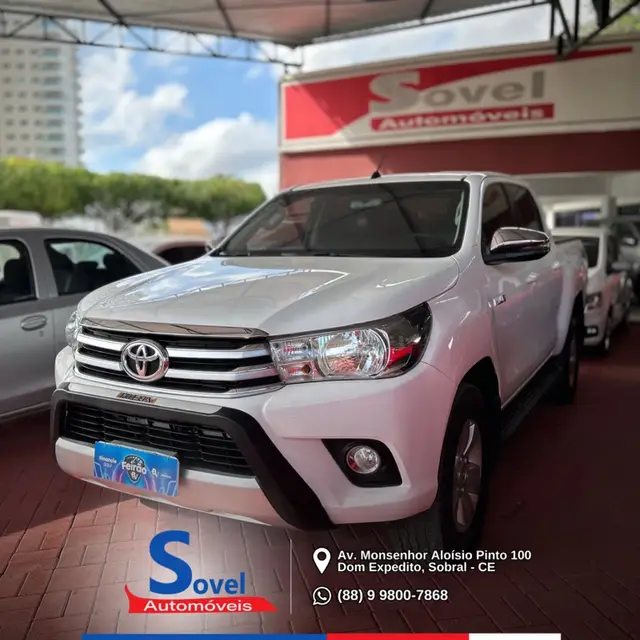 Carro Toyota Hilux Cabine Dupla 2018 Hilux 2.8 TDI SRV CD 4x4 (Aut)
