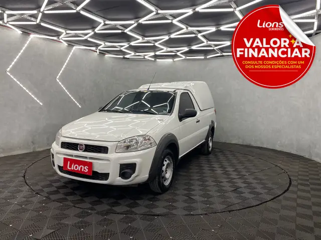 Carro Fiat Strada 2020 Hard Working 1.4 (Flex) (Cabine Simples)