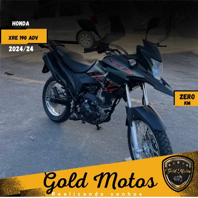 Carro Honda XRE 190 2024 Adventure