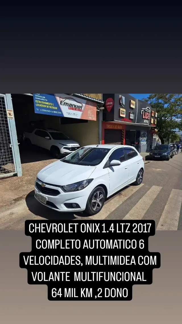 Carro Chevrolet Onix 2017 1.4 LTZ SPE/4 (Aut)