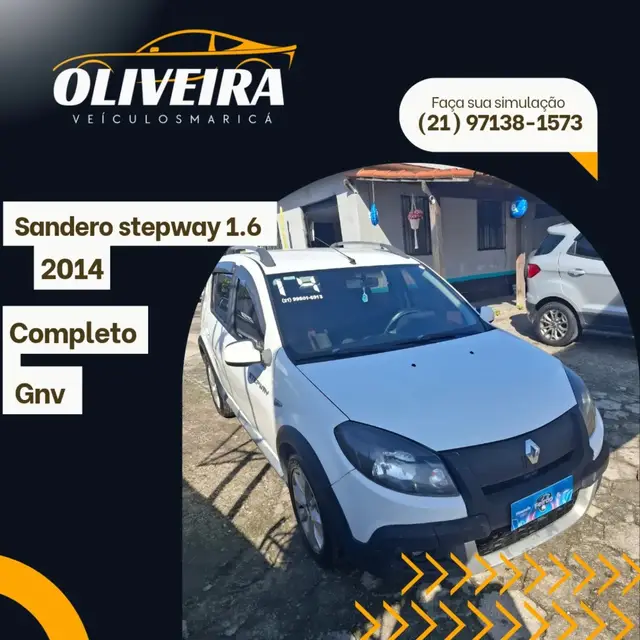 Carro Renault Sandero Stepway 2014 1.6 8V (flex)