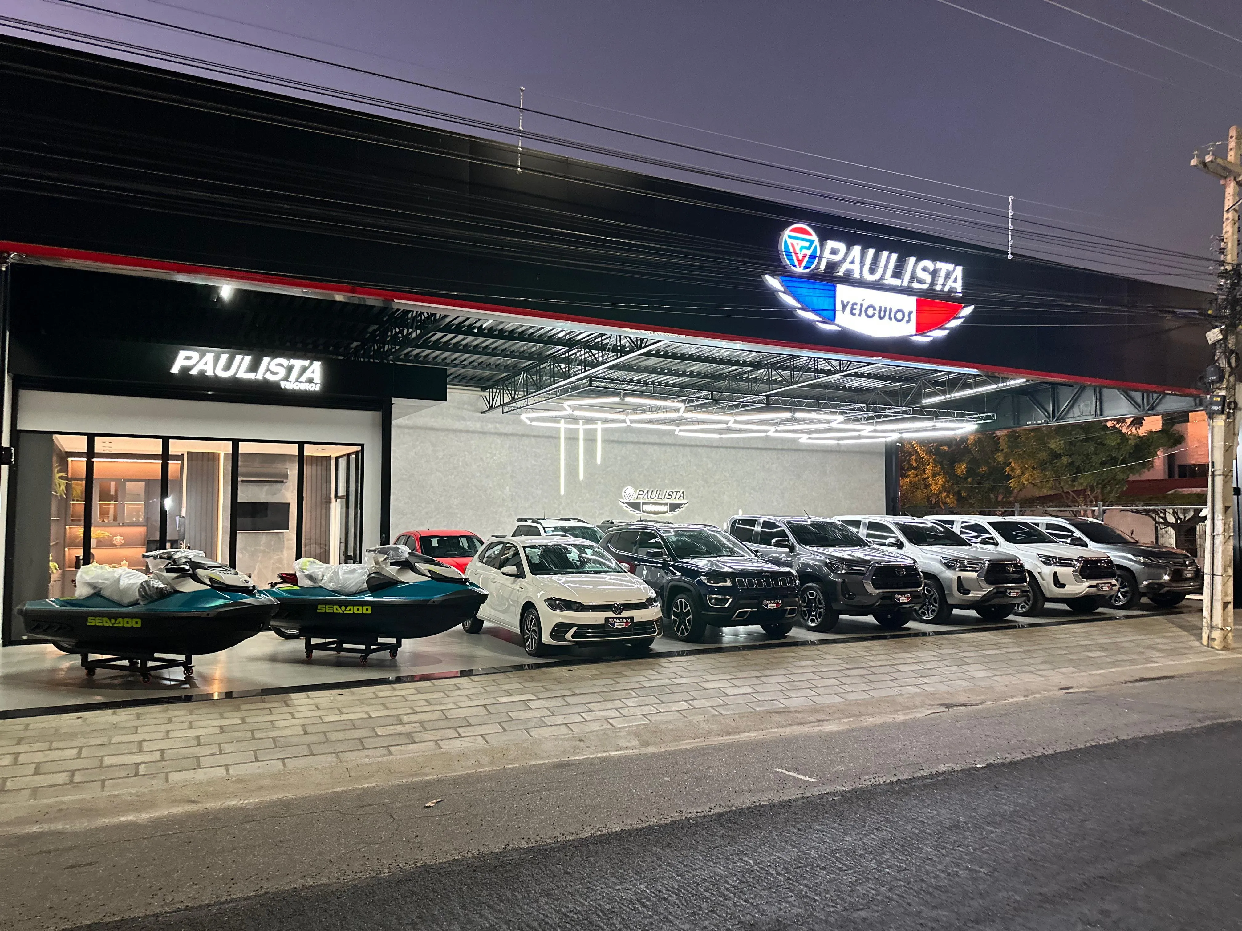 Fachada da loja Veículos à venda em PAULISTA VEICULOS PB - Patos - PB | Mobiauto