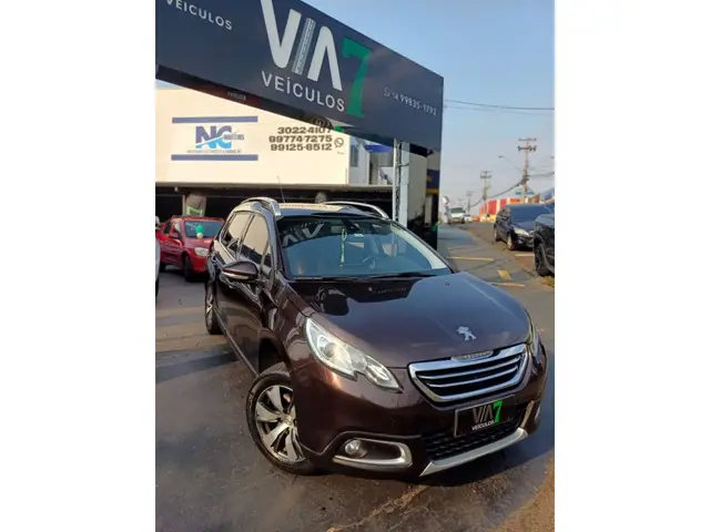 Carro Peugeot 2008 2017 Griffe 1.6 16V (Aut) (Flex)