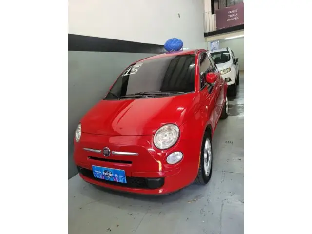 Carro Fiat 500 2015 Cult Dualogic 1.4 Evo (Flex)