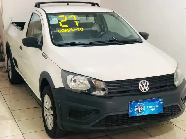 Carro Volkswagen Saveiro 2021 Robust 1.6 MSI CS (Flex)
