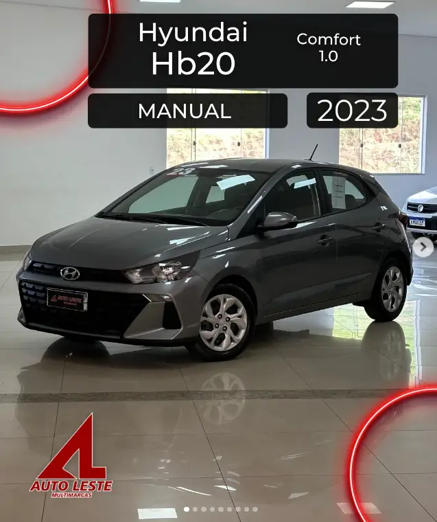 Carro Hyundai HB20 2023 Comfort 1.0 TGDI (Mec.)