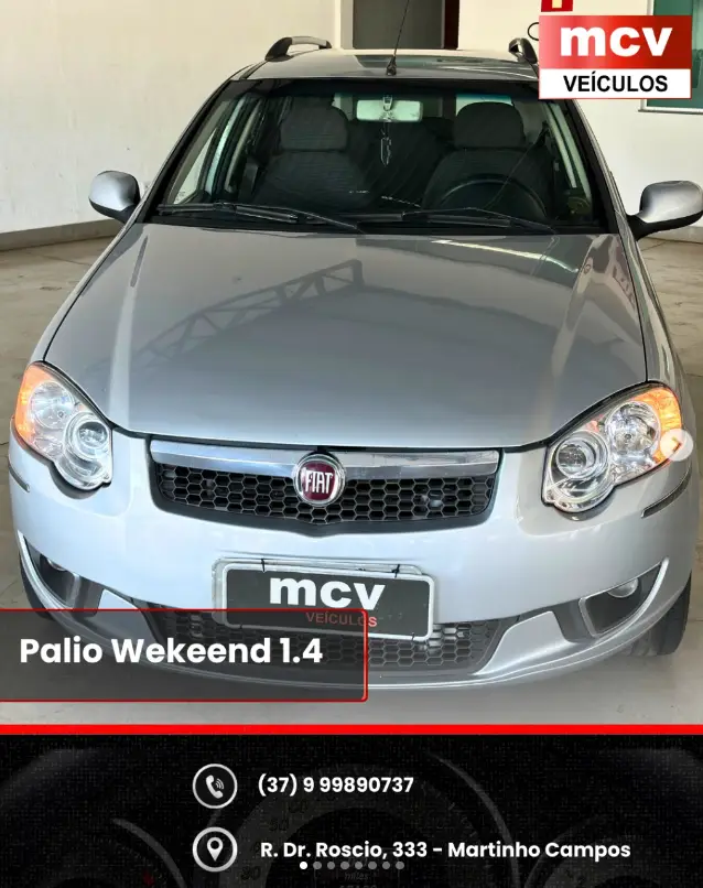 Carro Fiat Palio Weekend 2013 Attractive 1.4 8V (Flex)