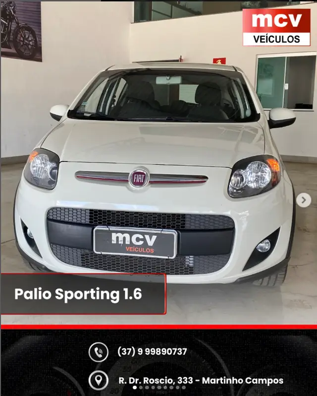 Carro Fiat Palio 2017 Sporting 1.6 16V (Flex)