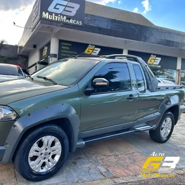 Carro Fiat Strada 2009 Adventure Locker 1.8 8V (Flex) (Cabine Dupla)