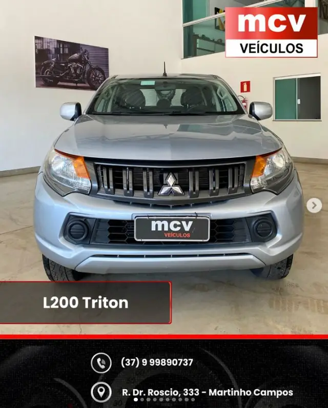 Carro Mitsubishi L200 Triton 2021 MotorSports HPE 2.4 Dies.