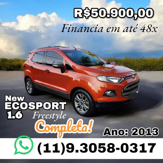 Carro Ford EcoSport 2013 Ecosport Freestyle 1.6 16V (Flex)