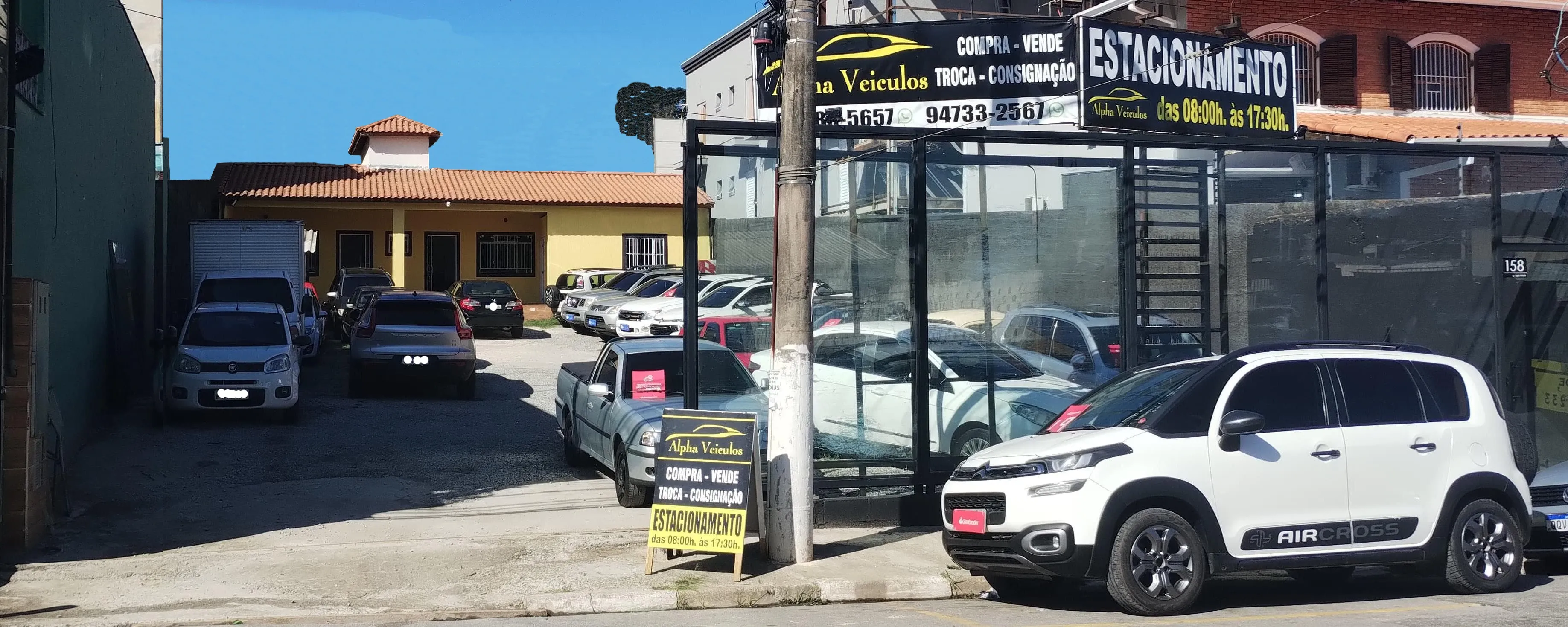 Fachada da loja Veículos à venda em ALPHA VEICULOS RAPOSO TAVARES - Cotia - SP | Mobiauto