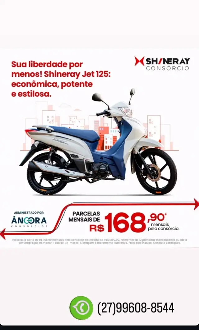 Moto Shineray JET 50S 2025 CBS