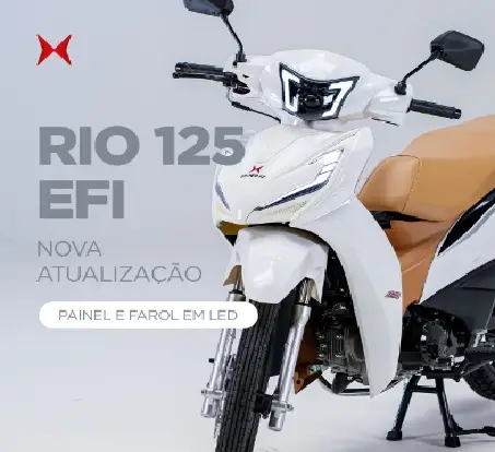 Moto Shineray Rio 125 2025 Carburada