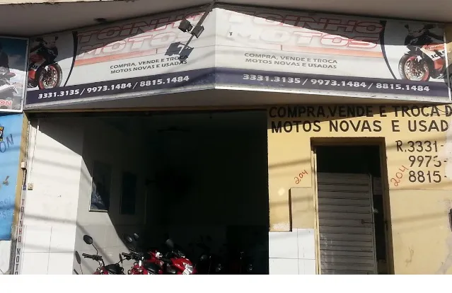 Fachada da loja TOINHO MOTOS PB - Campina Grande - PB