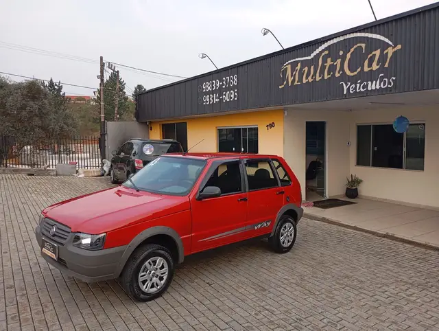 Carro Fiat Uno 2013 Way Celeb. 1.0 8V (Flex) 4p