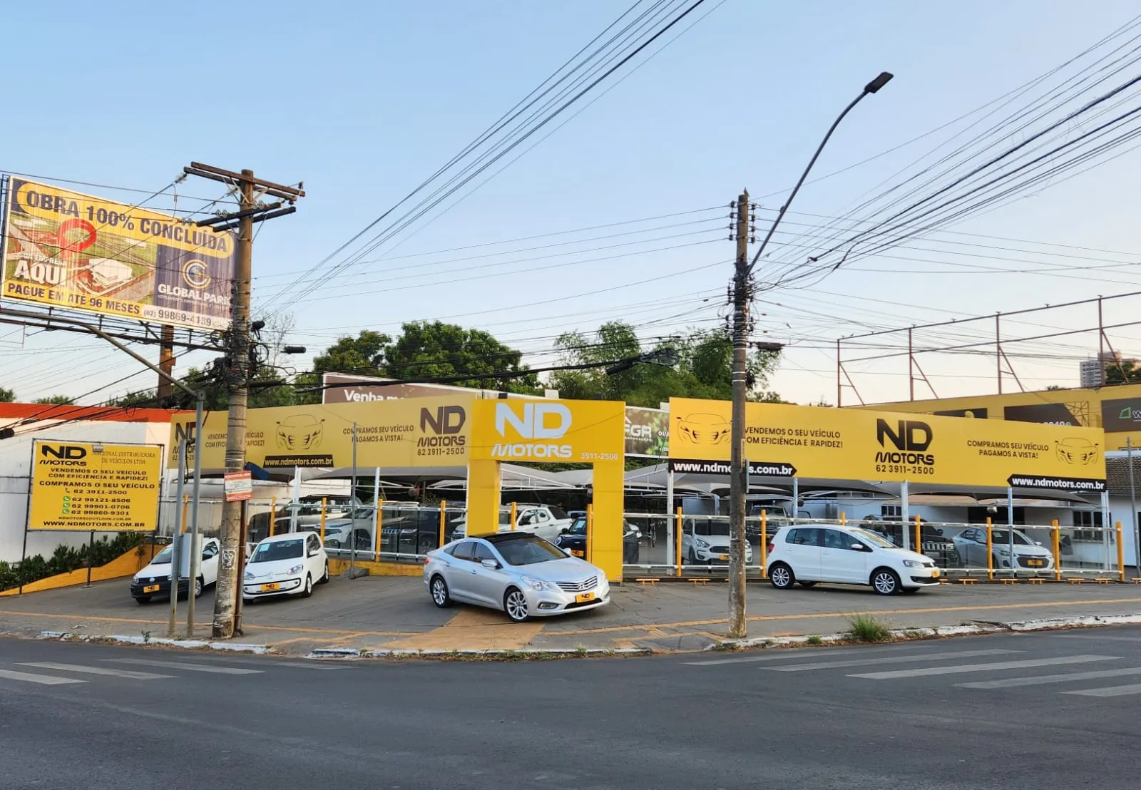 Fachada da loja Veículos à venda em Nacional Distribuidora de Veículos LTDA - Goiânia - GO | Mobiauto