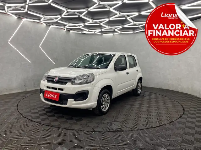 Carro Fiat Uno 2019 Attractive 1.0 8V (Flex) 4p