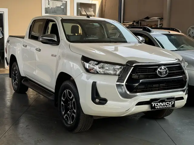 Carro Toyota Hilux Cabine Dupla 2021 SRV 2.8 TDI CD 4x4 (Aut)