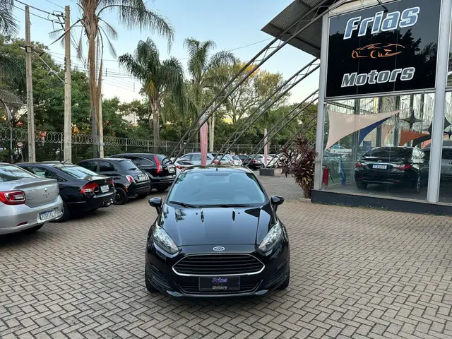 Carro Ford Fiesta Hatch 2014 S Plus 1.0 RoCam (Flex)