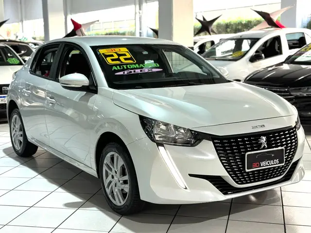 Carro Peugeot 208 2022 Active 1.6 Flex 16V 5p Aut.