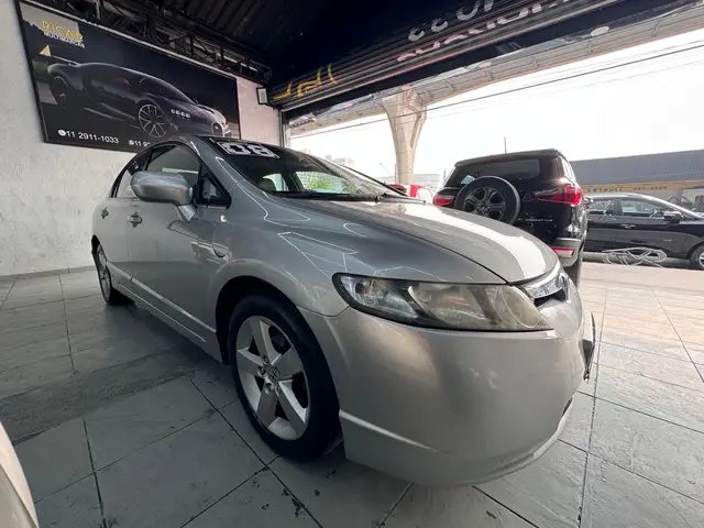 Carro Honda Civic 2008 New  LXS 1.8 16V (Aut) (Flex)