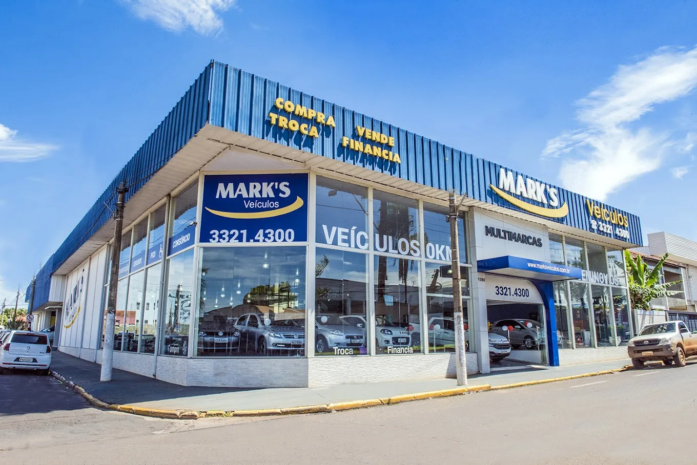 Fachada da loja Veículos à venda em Marks VeÍculos - Barretos - SP | Mobiauto