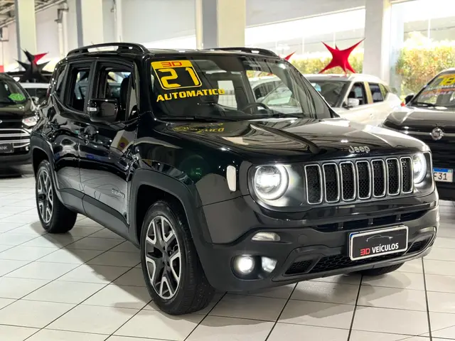 Carro Jeep Renegade 2021 Longitude 1.8 4x2 (Aut) (Flex)