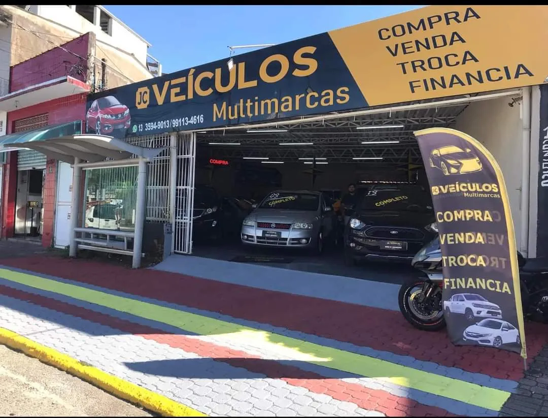 Fachada da loja J.C VEICULOS MULTIMARCAS - Praia Grande - SP